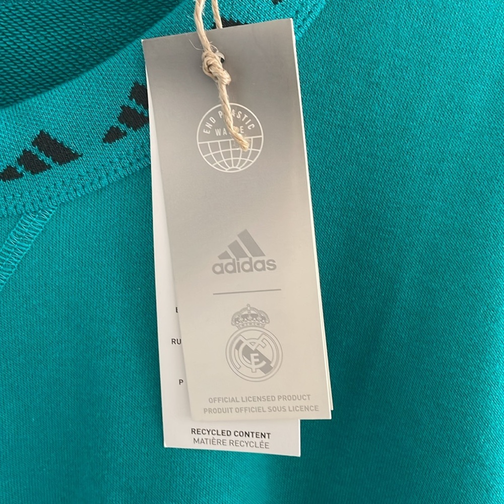 Exclusive - Never Worn - adidas Real Madrid Crewneck Sweater - Size Large - Picture 7 of 7